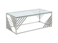 Table Basse En Verre Trempé Et Acier Inoxydable - Chromé - SIMATO De Pascal MORABITO 9 Table Basse En Verre Trempé Et Acier Inoxydable - Chromé - SIMATO De Pascal MORABITO -Deco.fr Soldes Boutique table basse 11935803