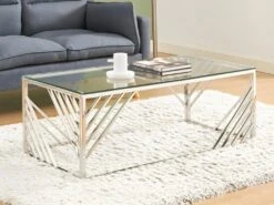 Table Basse En Verre Trempé Et Acier Inoxydable - Chromé - SIMATO De Pascal MORABITO 7 Table Basse En Verre Trempé Et Acier Inoxydable - Chromé - SIMATO De Pascal MORABITO -Deco.fr Soldes Boutique table basse 11935841