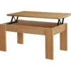 Table Basse Pliante 51/63X105X55Cm Merisier - Venprodin -Deco.fr Soldes Boutique table basse 12357195