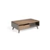 Table Basse Relevable 1 Tiroir Noyer/Laque Moka - AMBES 6 Table Basse Relevable 1 Tiroir Noyer/Laque Moka - AMBES -Deco.fr Soldes Boutique table basse 12405519