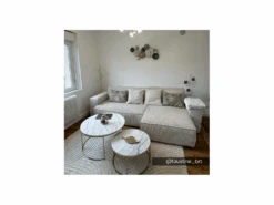 Tables Basses Gigognes ANGELA - Marbre Blanc Et Métal Doré De Pascal MORABITO -Deco.fr Soldes Boutique table basse 12583827