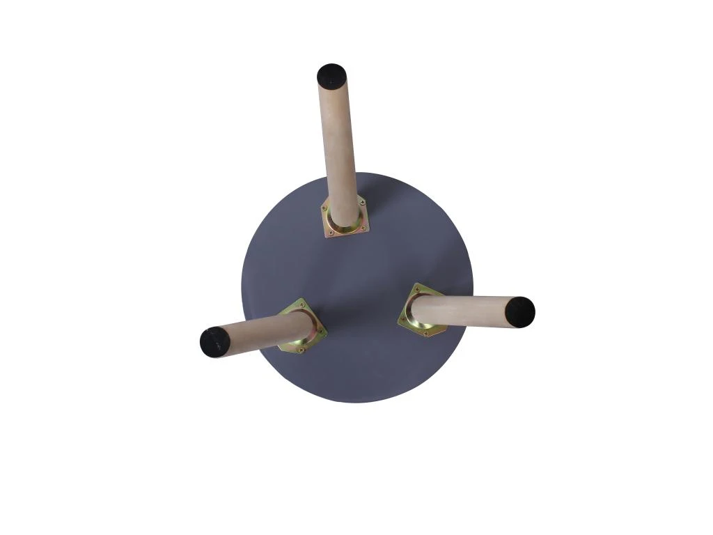 Table Basse Table De Salon Gris Bois Mdf Paulownia 39x34x34 6 Table Basse Table De Salon Gris Bois Mdf Paulownia 39x34x34 – Image 6