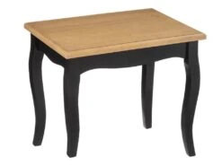 Set De 2 Tables Basses D'appoint Coloris Noir Dimensions L. 60 X P. 38 X H. 22,5" 7 Set De 2 Tables Basses D'appoint Coloris Noir Dimensions L. 60 X P. 38 X H. 22,5" -Deco.fr Soldes Boutique table basse 12988679