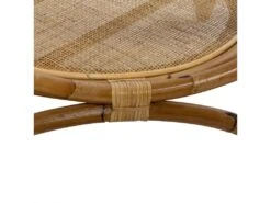 Table Basse Salon, Meuble De Salon En Verre Rattan Farah. Dimensions: 90x90x51 -Deco.fr Soldes Boutique table basse 12988755