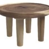 Table Basse Gina En Bois De Suar D60 Cm -Deco.fr Soldes Boutique table basse 12999835