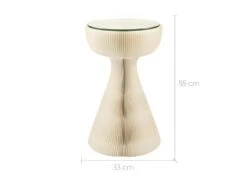 Table D'appoint Pliable Hiro En Carton Blanc D33 Cm 9 Table D'appoint Pliable Hiro En Carton Blanc D33 Cm -Deco.fr Soldes Boutique table basse 13006219