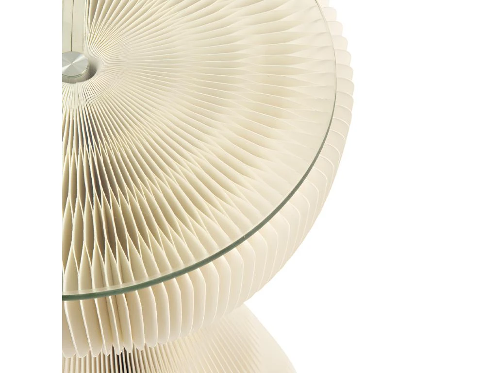 Table D'appoint Pliable Hiro En Carton Blanc D33 Cm 4 Table D'appoint Pliable Hiro En Carton Blanc D33 Cm – Image 4