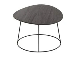 Table D'Appoint Design "Mesla" 69cm Marron Foncé -Deco.fr Soldes Boutique table basse 13800685