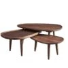 Set De 3 Tables Basses Gigognes En Acacia -Deco.fr Soldes Boutique table basse 13936703