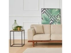 Table D'appoint De Salon Orinoco Noyer Noir 45x45x45 Cm -Deco.fr Soldes Boutique table basse 13987875