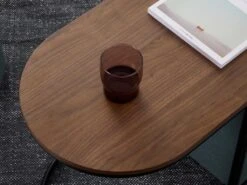 Table Basse + 2 Poufs En Tissu - Naturel Et Bleu - ADAR -Deco.fr Soldes Boutique table basse 14276539