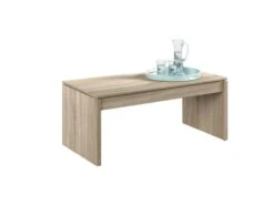 Table Basse Ă Plateau Relevable L102 X H43/54 Cm