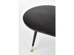 Table Basse 120 Cm X 60 Cm X 47 Cm - Noir/Or -Deco.fr Soldes Boutique table basse 14699801