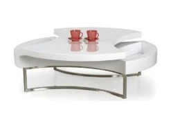 Table Basse Design 115 X 80 X 38 Cm - Blanc -Deco.fr Soldes Boutique table basse 14699865