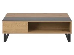 Ela - Table Basse Plateau Relevable Bois -Deco.fr Soldes Boutique table basse 15005771