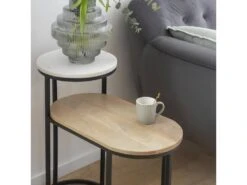 Bout De Canapé En Bois De Manguier Florentin -Deco.fr Soldes Boutique table basse 15770753