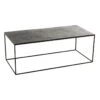 Table Basse Rectangulaire Métal Noir - ZANDVORT 10 Table Basse Rectangulaire Métal Noir - ZANDVORT -Deco.fr Soldes Boutique table basse 17626791