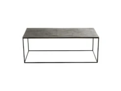 Table Basse Rectangulaire Métal Noir - ZANDVORT -Deco.fr Soldes Boutique table basse 17626793