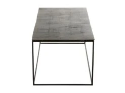 Table Basse Rectangulaire Métal Noir - ZANDVORT -Deco.fr Soldes Boutique table basse 17626795