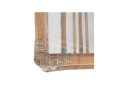 Table Basse Rectangulaire Verre/Rotin - PUREZA -Deco.fr Soldes Boutique table basse 17626903