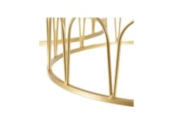 Tables Basses Gigognes Marbre Blanc/Doré - AMILI -Deco.fr Soldes Boutique table basse 17626981