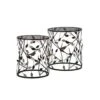 Duo De Tables D'appoint Métal/Verre - OHIA -Deco.fr Soldes Boutique table basse 17628103