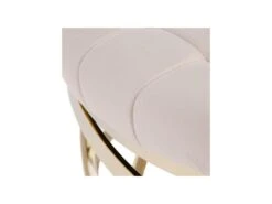 Table Basse Ronde Métal Doré/Taupe - MADIE 8 Table Basse Ronde Métal Doré/Taupe - MADIE -Deco.fr Soldes Boutique table basse 17636171