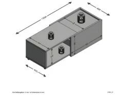 Table Basse Extensible Avec Caisson Coulissant L74-125 Cm - Slide -Deco.fr Soldes Boutique table basse 17728243