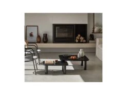 Tables Basses Gigognes Rectangulaire Bois Noir - TEULAT JEUGO -Deco.fr Soldes Boutique table basse 17999955