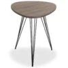 Table D'appoint Seatle, 60 X 50 X 50 Cm, Bois Et Métal, Marron Et Noir -Deco.fr Soldes Boutique table basse 18047583
