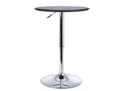 Table De Bar Contemporain Hauteur Réglable LUXURA Noir 9 Table De Bar Contemporain Hauteur Réglable LUXURA Noir -Deco.fr Soldes Boutique table basse 19186243