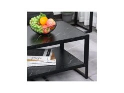 Table Basse JULIUS Noire -Deco.fr Soldes Boutique table basse 19186733