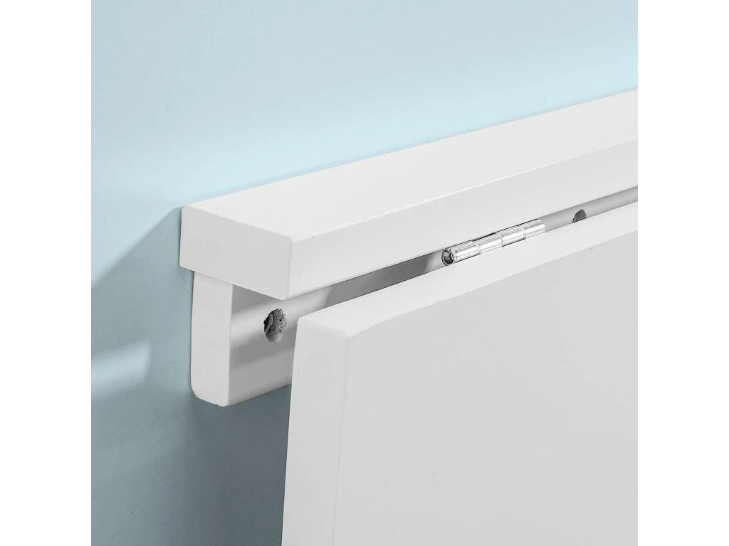 Table Murale Rabattable En Bois, Table De Cuisine, Table Enfant, L60×P40cm -Blanc, FWT03-W 4 Table Murale Rabattable En Bois, Table De Cuisine, Table Enfant, L60×P40cm -Blanc, FWT03-W – Image 4