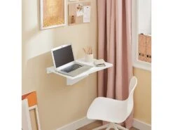 Table Murale Rabattable En Bois, Table De Cuisine, Table Enfant, L60×P40cm -Blanc, FWT03-W 19 Table Murale Rabattable En Bois, Table De Cuisine, Table Enfant, L60×P40cm -Blanc, FWT03-W -Deco.fr Soldes Boutique table basse 19308889