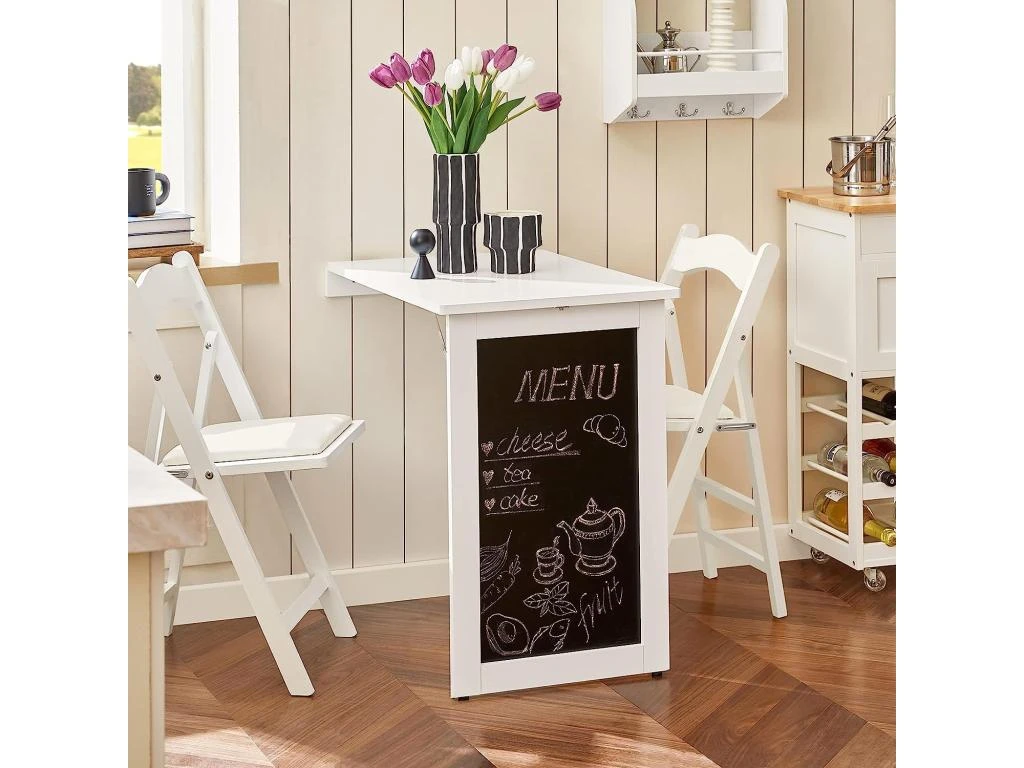 Table Pliable Murale Bureau Avec Mémo Board Table Murale Pliable Bureau Rabattable, FWT20-W 2 Table Pliable Murale Bureau Avec Mémo Board Table Murale Pliable Bureau Rabattable, FWT20-W – Image 2