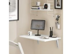 Table Murale Rabattable En Bois Table De Cuisine Table Enfant Bureau L60×P40cm Blanc, FWT21-W 17 Table Murale Rabattable En Bois Table De Cuisine Table Enfant Bureau L60×P40cm Blanc, FWT21-W -Deco.fr Soldes Boutique table basse 19310497