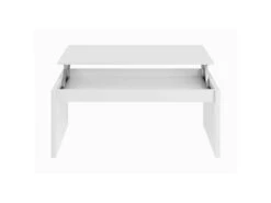Table Basse Relevable Blanc - GIO - L 102 X L 50 X H 43/54 Cm 6 Table Basse Relevable Blanc - GIO - L 102 X L 50 X H 43/54 Cm -Deco.fr Soldes Boutique table basse 19724065