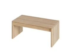 Table Basse Relevable Chêne - CELESTE - L 102 X L 50 X H 43 Cm -Deco.fr Soldes Boutique table basse 19724507
