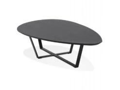 Table Basse Design "Alegoria" 140cm Noir
