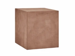 Table D’appoint Du Microciment En Couleur Cuivre 40 Cm