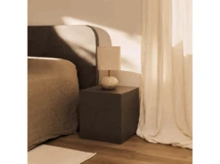 Table D’appoint Du Microciment En Couleur Liquen 40 Cm -Deco.fr Soldes Boutique table basse 19887457