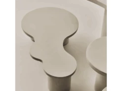 Table Basse Du Microciment Couleur Blanc 150 Cm -Deco.fr Soldes Boutique table basse 19893641