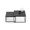 Table Basse Double TWIN - Noir -Deco.fr Soldes Boutique table basse 19953433