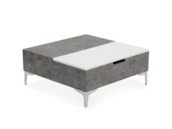 Table Basse Relevable Carioca Effet Béton