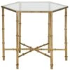 Table D'appoint Or Et Transparent 44 X 51 X 43.18 Cm - Bea 16 Table D'appoint Or Et Transparent 44 X 51 X 43.18 Cm - Bea -Deco.fr Soldes Boutique table basse 21029307