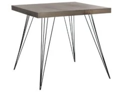 Table D'appoint Blanc Et Noir 50 X 50 X 59.94 Cm - Dosia -Deco.fr Soldes Boutique table basse 21029463