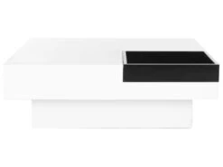 Table D'appoint Blanc 90 X 90 X 29.97 Cm - Marianna