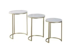 Tables D'appoint Gigognes Marbre Tria 11 Tables D'appoint Gigognes Marbre Tria -Deco.fr Soldes Boutique table basse 21096601