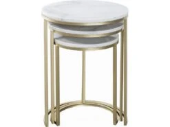 Tables D'appoint Gigognes Marbre Tria 12 Tables D'appoint Gigognes Marbre Tria -Deco.fr Soldes Boutique table basse 21096603