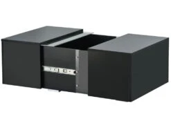 Table Basse Moderne Avec LED - Surface Brillante - Noir 7 Table Basse Moderne Avec LED - Surface Brillante - Noir -Deco.fr Soldes Boutique table basse 21134513